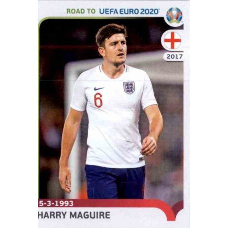 Harry Maguire England 86 Panini Road to UEFA EURO 2020 Sticker Collection