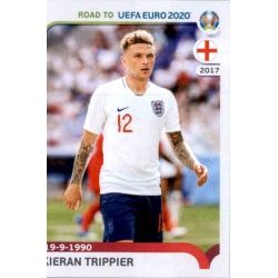 Kieran Trippier England 87 Panini Road to UEFA EURO 2020 Sticker Collection