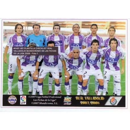 Plantilla Valladolid 461