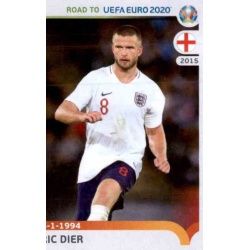 Eric Dier England 89 Panini Road to UEFA EURO 2020 Sticker Collection