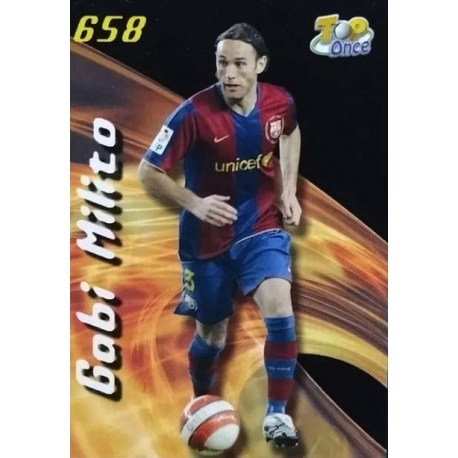 Gabriel Milito Top Once Mate Barcelona 658