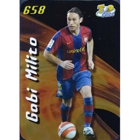 Milito Top Once Liso Barcelona 658