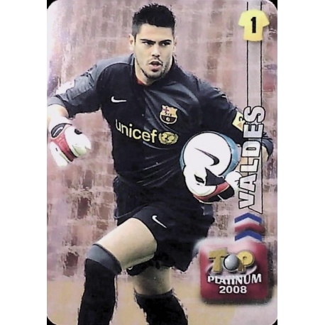 Víctor Valdés Top Platinum Liso Barcelona 668
