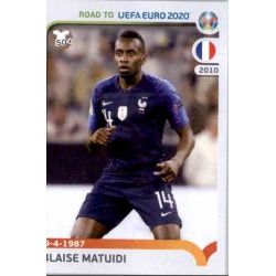 Blaise Matuidi France 105 Panini Road to UEFA EURO 2020 Sticker Collection