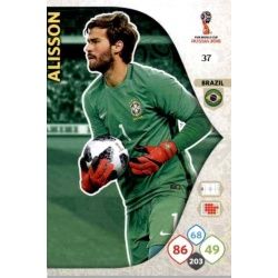 Alisson Brasil 37 Adrenalyn XL Russia 2018 