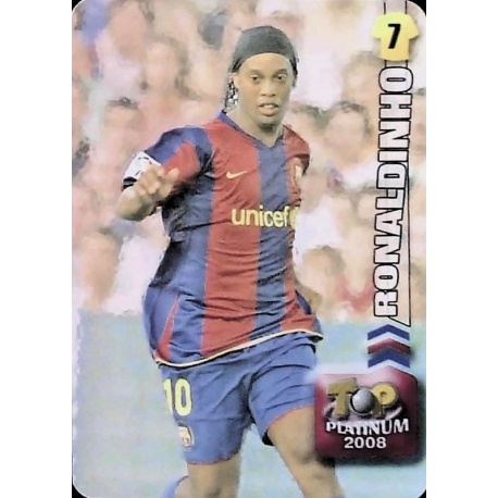 Ronaldinho Top Platinum Liso Barcelona 722
