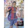 Offer Cards Ronaldinho Barcelona Top Platinum Security Horizontal Mundicromo 2008