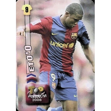 Eto'o Top Platinum Security Vertical Barcelona 740