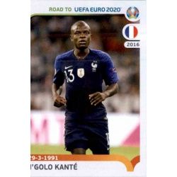 N'Golo Kanté France 104 Panini Road to UEFA EURO 2020 Sticker Collection
