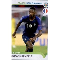 Ousmane Dembélé France 111 Panini Road to UEFA EURO 2020 Sticker Collection