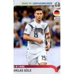 Niklas Süle Germany 118 Panini Road to UEFA EURO 2020 Sticker Collection