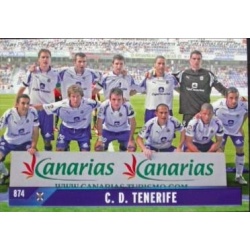 Alineación Indice Tenerife 874