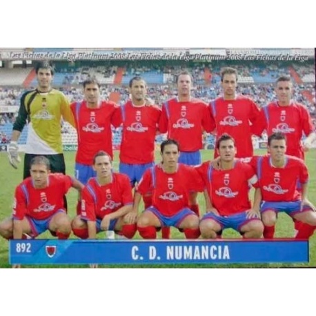 Alineación Indice Numancia 892