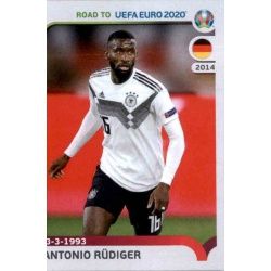Antonio Rüdiger Germany 119 Panini Road to UEFA EURO 2020 Sticker Collection