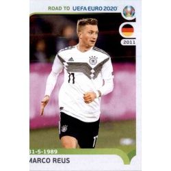 Marco Reus Germany 127 Panini Road to UEFA EURO 2020 Sticker Collection