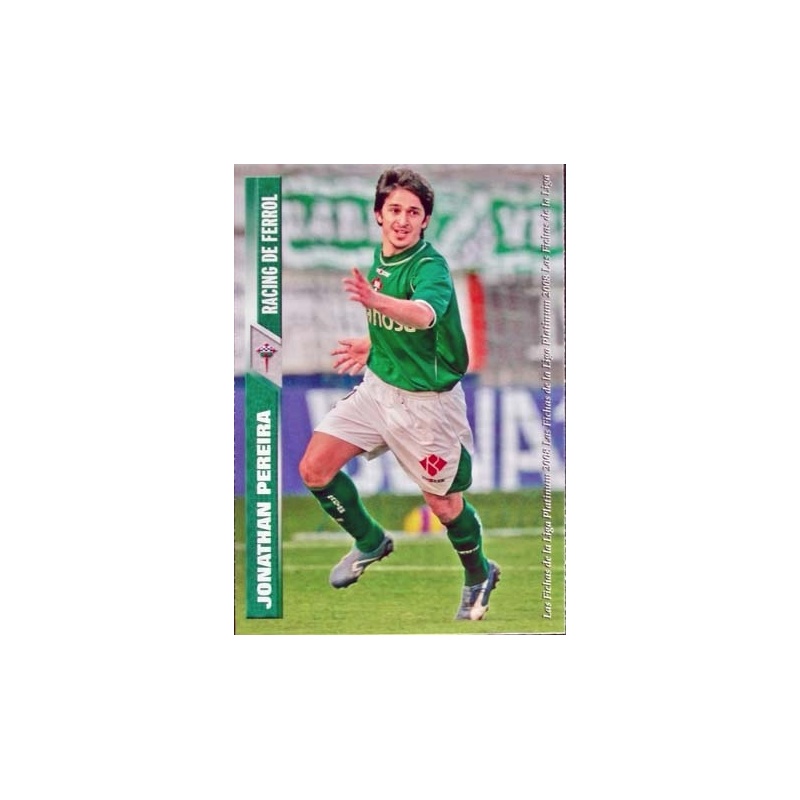 Buy Cards Jonathan Racing Ferrol Fichas De La Liga 2008 Mundicromo Buy Cards Jonathan Racing Ferrol Fichas De La Liga 2008 Mundicromo