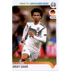 Leroy Sané Germany 124 Panini Road to UEFA EURO 2020 Sticker Collection