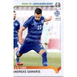 Andreas Samaris Greece 136 Panini Road to UEFA EURO 2020 Sticker Collection