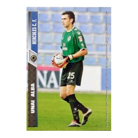 Unai Alba Fichas +III Hercules 1235