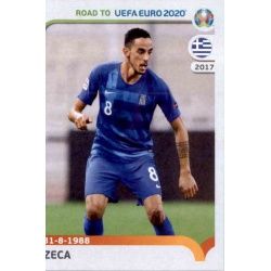 Zeca Greece 137 Panini Road to UEFA EURO 2020 Sticker Collection