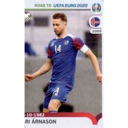 Kári Árnason Iceland 149 Panini Road to UEFA EURO 2020 Sticker Collection