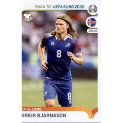 Birkir Bjarnason Iceland 156 Panini Road to UEFA EURO 2020 Sticker Collection