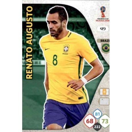 Renato Augusto Brasil 49 Adrenalyn XL Russia 2018 