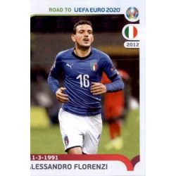 Alessandro Florenzi Italy 167 Panini Road to UEFA EURO 2020 Sticker Collection