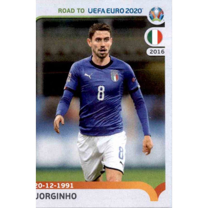 Panini Sticker Fußball EM Euro 2020 Tournament 2021 Nr 21 Jorginho Italy Bild 