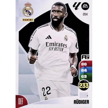 Rüdiger Real Madrid 204