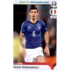 Alessio Romagnoli Italy 166 Panini Road to UEFA EURO 2020 Sticker Collection