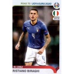 Cristiano Biraghi Italy 168 Panini Road to UEFA EURO 2020 Sticker Collection