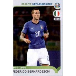 Federico Bernardeschi Italy 175 Panini Road to UEFA EURO 2020 Sticker Collection