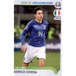 Federico Chiesa Italy 173 Panini Road to UEFA EURO 2020 Sticker Collection