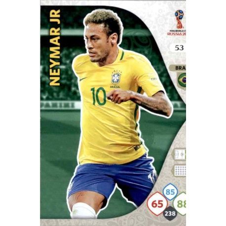 Neymar Jr Brasil 53 Adrenalyn XL Russia 2018 