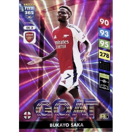 Bukayo Saka GOAT Arsenal EXC3