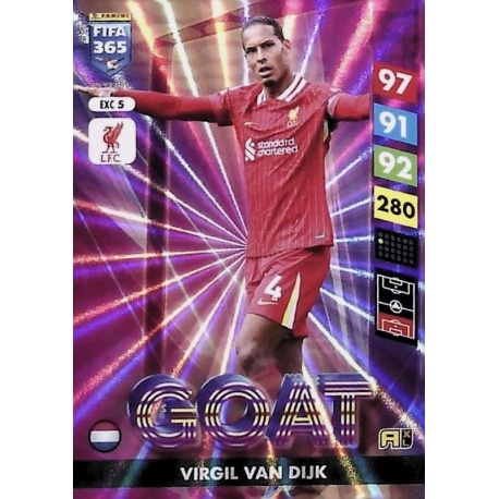 Virgil van Dijk GOAT Liverpool EXC5
