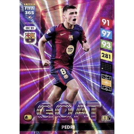 Pedri GOAT Barcelona EXC21