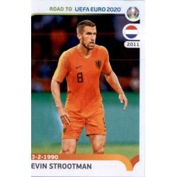 Kevin Strootman Netherlands 188 Panini Road to UEFA EURO 2020 Sticker Collection