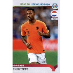 Kenny Tete Netherlands 184 Panini Road to UEFA EURO 2020 Sticker Collection