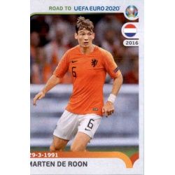 Marten de Roon Netherlands 185 Panini Road to UEFA EURO 2020 Sticker Collection