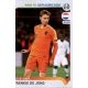 Frenkie de Jong Netherlands 186 Panini Road to UEFA EURO 2020 Sticker Collection