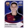 Cromos de Fútbol Jana Fernández Barcelona Panini Liga F 2024 25