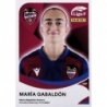 Cromos de Fútbol María Gabaldón Levante UD Cromos Panini Liga F 24 25
