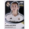 Cromos de Fútbol Caroline Weir Real Madrid Cromos Panini Liga F 24 25