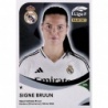 Compra Online Signe Brunn Real Madrid Cromos Panini Liga F 24 25