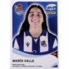 Cromos de Fútbol María Valle Real Sociedad Panini Liga F 2024 25