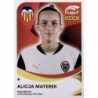 Cromos de Fútbol Alicja Materek Valencia CF Femenino Panini Liga Femenina 2024/25