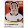 Compra Online Olga San Nicolás Valencia CF Femenino Panini Liga Femenina 2024/25