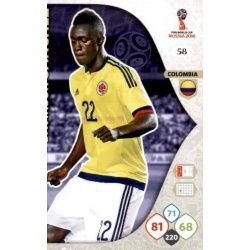 Davinson Sánchez Colombia 58 Adrenalyn XL Russia 2018 